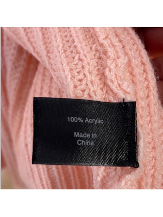 Lane Bryant Boho Peach Pink Ruffled Sleeve Open-Front Cardigan. 18/20. NWT. - Picture 6 of 8